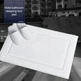 thumbnail image 4 of maskred 1/2/3/5 Highly Absorbent Machine Washable Cotton Ribbon Bathmat Comprehensive Is Soft And Comfortable grey 1 Pc, 4 of 6