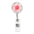 thumbnail image 2 of Retractable Flower Badge Holder For Nurse, 3D Cartoon Flora Chest Card Clip With Easy Pull Buckle, 2 of 8