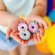 thumbnail image 2 of Ooly Borrador UNICORN DONUTS 3 piezas - 112-090 - Borradores de rompecabezas OOLY 112-090, 2 of 8