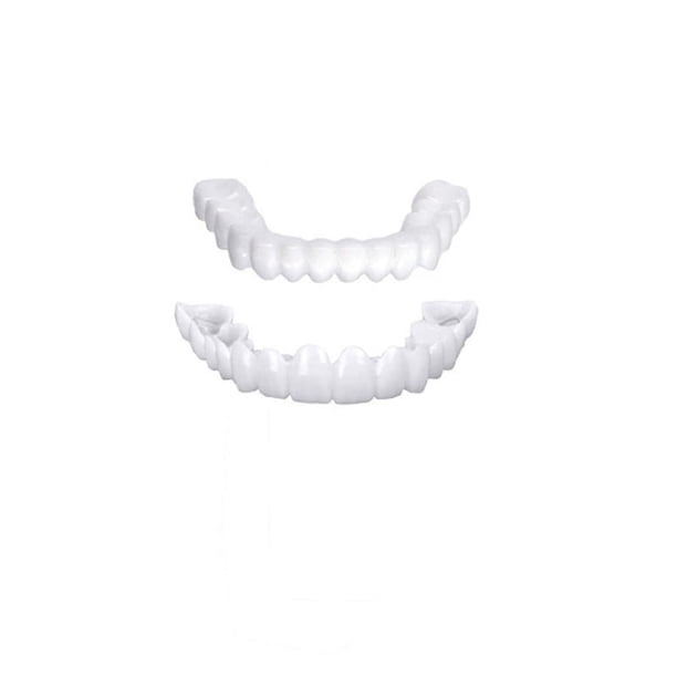 Customizable Temporary Teeth, Confidence Smile Silicone Gel Snap