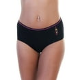 thumbnail image 1 of Angelina Cotton Mid-Rise Briefs with Embroidered Flower Design (12-Pack), 1 of 4