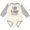 Natural and Heather, variant on Inktastic My Grammy and Pappy Love Me Grandchild Boys or Girls Long Sleeve Baby Bodysuit
