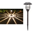 thumbnail image 3 of LED Solar Light 600MAH Battery Energy Saving Multifunctional Solar Ground Lamp Easy Installation 2 Sets For Garden Terrace ANGGREK Otros, 3 of 7