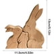 thumbnail image 3 of Advancent Decoración de Pascua fiesta atmósferas ornamento primavera artesanía decorativa chimenea arte familia fotografía Prop Kits de decoración para fiestas Advancent HA079189-00B, 3 of 6