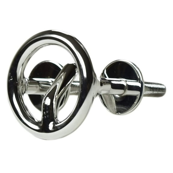 MARINE CITY Transom Mount Ski Tow Hook,  316 Stainless Steel, 2-Inch Thread Length, Corrosion-Resistant, Ideal for Boats, Marines, Yachts, Sport Accessories