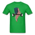 thumbnail image 6 of American Flag Dumbbells - Unisex Classic T-Shirt, 6 of 10