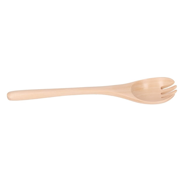 Tenedor de postre, tenedor de ensalada de frutas, tenedor de madera para ensalada, cubiertos de cocina, los mejores de su clase