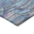 thumbnail image 3 of Addison Rugs Chantille Indoor/Outdoor Transitional Stripes Denim Machine Washable Rectangle Rug, 3' x 5', 3 of 8