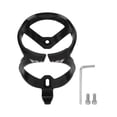 thumbnail image 3 of Bike Water Bottle Holder, Safe Bicycle Bottle Cage Streamline  For Outdoor Riding Black, 3 of 8