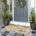 thumbnail image 2 of Merry Christmas Door Mat Outdoor for Front Door,Xmas Tree Pine Ornament Snowflake Holiday Welcome Doormat,Winter Floor Rugs for Indoor Porch Entrance Farmhouse Decor 30" x 17", 2 of 6