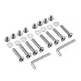 thumbnail image 4 of 4Pcs Set Luggage Replacement Wheels 50mm with 6mm(0.24In) Bearings Repair Kits ABEC 608Zz for Suitcase and Inline Skate, 4 of 5