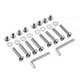 thumbnail image 3 of 4Pcs Set Luggage Replacement Wheels 50mm with 6mm(0.24In) Bearings Repair Kits ABEC 608Zz for Suitcase and Inline Skate, 3 of 5
