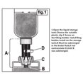thumbnail image 4 of 1L Pneumatic Brake Fluid Bleeder Kit Car Air Extractor Clutch Oil Bleeding Tool, 4 of 7