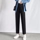 thumbnail image 4 of Sonducket Pantalones de mujer Casual verano cintura alta bolsillo señora pantalones ropa femenina Color sólido elástico cómodo transpirable Prendas para la parte inferior del cuerpo L, 4 of 6