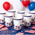 thumbnail image 5 of 50 Pcs Memorial Day Paper Cups - 4th of July Patriotic Party Supplies, Independence Day & Veterans Day Party Decor (C), 5 of 6