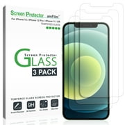 (3pack) amFilm iPhone 11, & XR (6.1) Tempered Glass Screen Protector - Case Friendly (Easy Install) Tempered Glass Film (6.1 Inch)