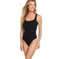 thumbnail image 1 of Jockey Women's Square Neck Rib Thong Bodysuit, 1 of 5