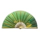 thumbnail image 3 of Abanico plegable que hace estallar la decoración artesanal reflectante Abanico de mano portátil multifunción para Verde, 3 of 9