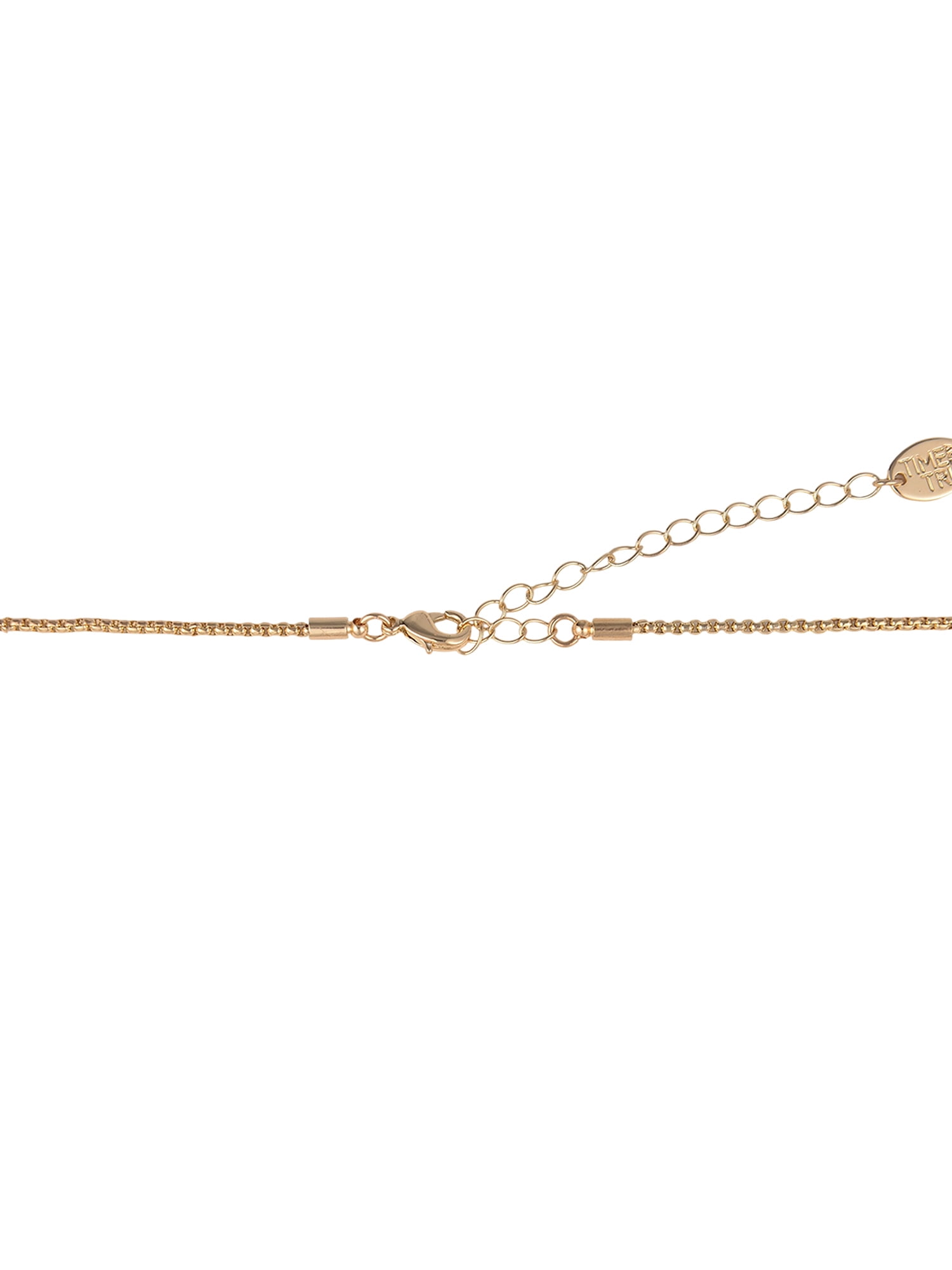 Time and Tru Goldtone Silvertone Reversible Pendant "Capricorn" Necklace