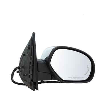 Chrome Right Passenger Side Power Folding Tow Mirror For Ram 1500/2500/3500 (2013-2018) - Heated, Memory, Puddle Light, Turn Signal