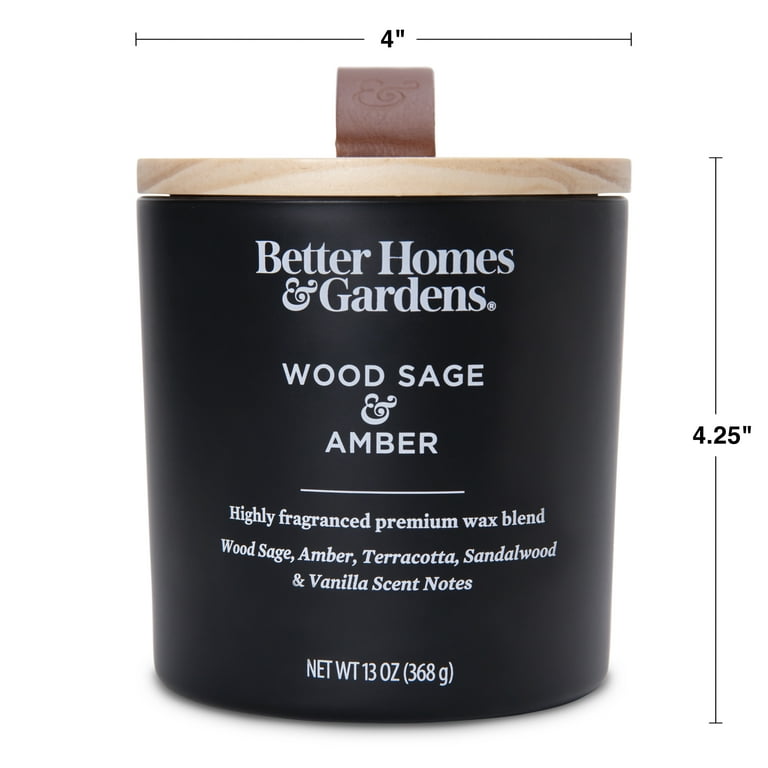 Mercedes-Benz Leather Woods scented home candle