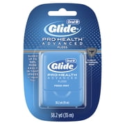 Oral-B Glide Pro-Health Advanced Dental Floss, Fresh Mint Flavor, 35 M