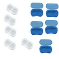 thumbnail image 2 of 10PCS Boîte à Pilules Mini 2 Grilles Conteneur de Médicament Portable en Plastique pour l'Extérieur, 2 of 6