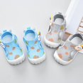 thumbnail image 5 of Gvdentm Shoes Boys Baby Girls Boys Sandals Summer Sneakers Non-Slip Lightweight Beach Water Shoes Toddler First Walkers(Blue,18-20 Months), 5 of 9