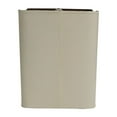 thumbnail image 6 of DecMode 12" Light Gray Leather Magazine Holder with Divided Inside, 6 of 14