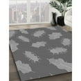 thumbnail image 3 of Ahgly Company Machine Washable Indoor Rectangle Transitional Grey Gray Area Rugs, 4' x 6', 3 of 7