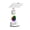 B, variant on Sktrjpolfis LED Rechargeable Desk Lamp, 4-Head Multi-Functional Table Light with RGB Ambient Light, Digital Clock, Fan & Pen Holder, Foldable Desk Light for Dormitory Study & Bedroom Use
