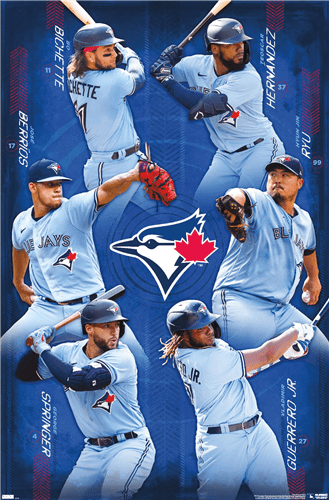 MLB Toronto Blue Jays - Team 22 Wall Poster, 22.375 x 34