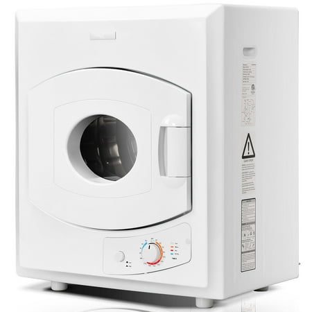 Gymax Stainless Steel Electric Tumble Compact Cloths Dryer