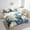 White Blue, variant on Corgi Dog Queen Comforter Set 7-Piece Lovely Pug Pet Toddler Bedding Sets,Yellow Sunflower Bed in a Bag Girly Floral Bedding Comforter Sets Plant Botanical Bed Set Kids Boys Girls Bedroom Decor