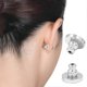 thumbnail image 2 of 4Pcs Comfortable Earring Stoppers Secure Plugging Blocked Ear Backings Jewelry Replacement Locking Earnail Plu, 2 of 5