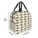 thumbnail image 3 of Easygdp Colorful Armadillos Bolsa Térmica Premium - Tela Oxford Impermeable, Gran Capacidad, Bolsillo Frontal, Unisex para Trabajo, Escuela, Actividades al Aire Libre y Picnics, 3 of 8