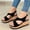 Black, variant on Sandals On Clearance,Summer Sandals Women's Sandals Beach Slippers Summer Wedge Fashion Arch Support Orthopedic Shoes Womens Sandals