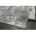 thumbnail image 5 of LaDole Rugs Grey Ivory Textured Modern Rustic Area Rug | Large Carpet For Living Room, Bedroom, Kitchen, Dining, Home Office Floor Décor, 5 of 5