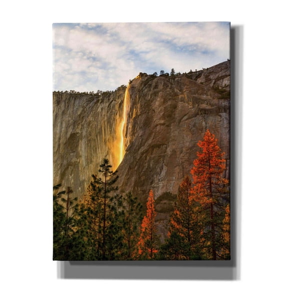 Epic Graffiti 'The Lost Fire' by Ann Gordon, Giclee Canvas Wall Art, 12"x16"