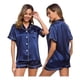 thumbnail image 1 of Pijama De Mujer De Satén De Seda Sintética, 1 of 1