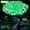 blue&green-300pcs, variant on 300pcs Glow in The Dark Stones Garden Pebbles Rocks, Glowing Fish Tank Pebbles, Indoor Outdoor Yard Decor Luminous Stone for Aquarium Planter Walkway Driveway Grass Blue