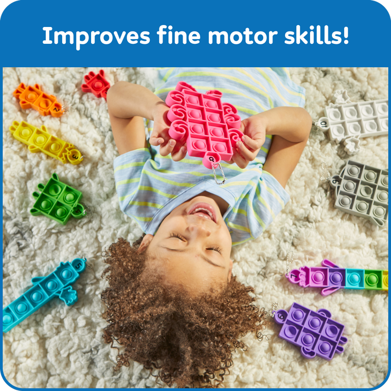 hand2mind Numberblocks Sensory Bubble Poppers - Math Toys