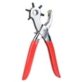 thumbnail image 4 of Hole Puncher, Labor Saving Punch , High Strength Paper PU Leather Belt For Leather Red Handle, 4 of 8