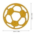 thumbnail image 6 of Raindrops Soccer Theme Birthday Party Supplies Multi Color Confetti for Festive Decor, 6 of 7