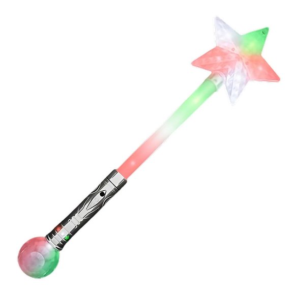 Varita Mágica Jumbo Blinkee 53 cm Estrella LED Iluminada
