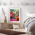 thumbnail image 6 of Diamond Art Kits for Adults - 5d Chihuahua In Vibrant Flower Garden Diamond Painting for Adults, Diamond Art for Adults Beginners, Diamond Painting Kits for Adults for Home Wall Decor, 6 of 7