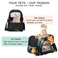 thumbnail image 3 of Sea Slug Cat Carrier Bag - Premium Fabric 900D Oxford Cloth - Sherpa Base - Nylon Webbing - 17x10x11.8 in - Ideal for Travel - Durable and Comfortable - Pet Accessory for Cats, 3 of 7