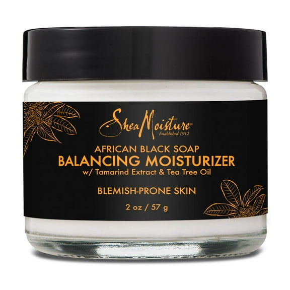 SheaMoisture African Black Soap Balancing Moisturizer, 2 Oz.