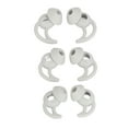 thumbnail image 1 of 3 Juegos de Puntas de Auriculares de Silicona Reducción de Ruido Profesional Cómodas Puntas de Auriculares Deportivos Suaves Reemplazo para Auriculares Deportivos Gris, 1 of 1