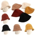 thumbnail image 7 of Classic Corduroy Bucket Hat for Women Warm Fishing Hat Womens Bucket Hat Cowgirl Hat Accessories for Outdoor Travel, 7 of 7